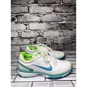 Nike Lunar Speed Flywire White Teal Athletic Shoes Women’s 8M US/39EU 385718-100